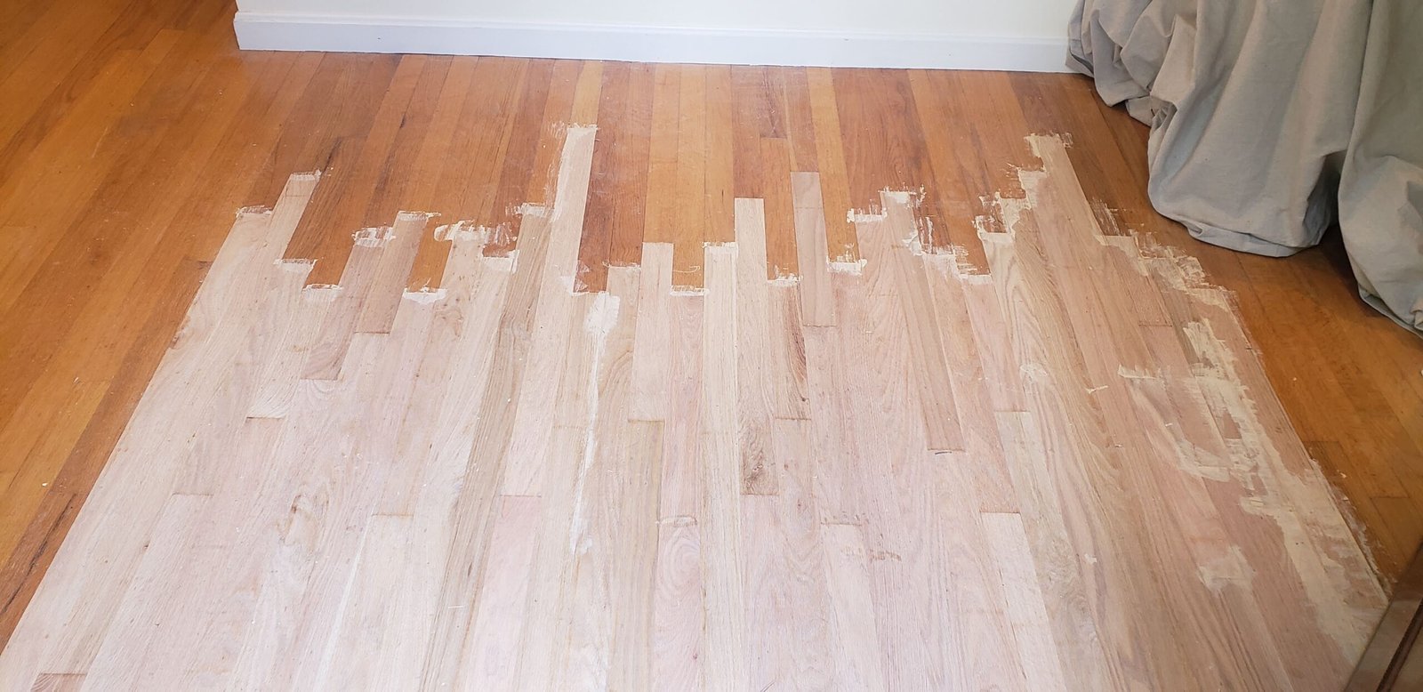 Hardwood Board Replacement — I&P Flooring project